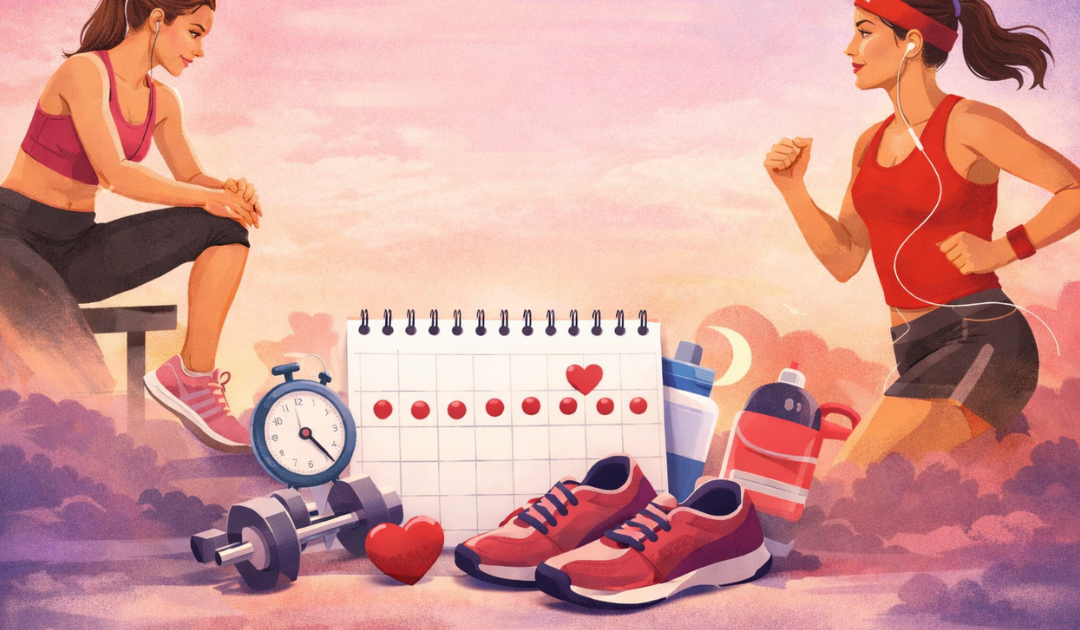 7 conseils ESSENTIELS sur le cycle menstruel pour s’entraîner sans subir