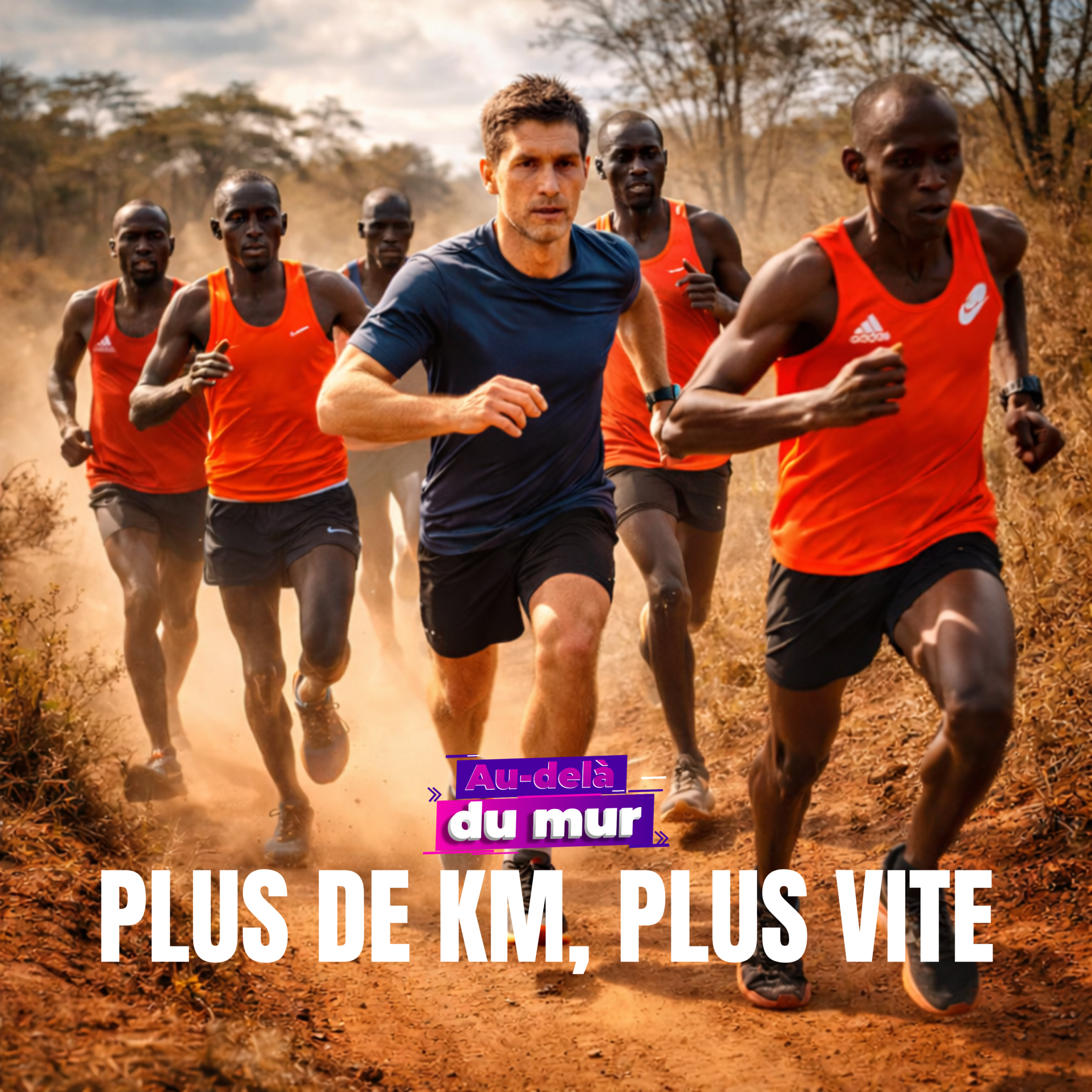 Pochette de l'épisode de podcast "plus de km, plus vite"