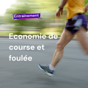 image économie de course et foulée