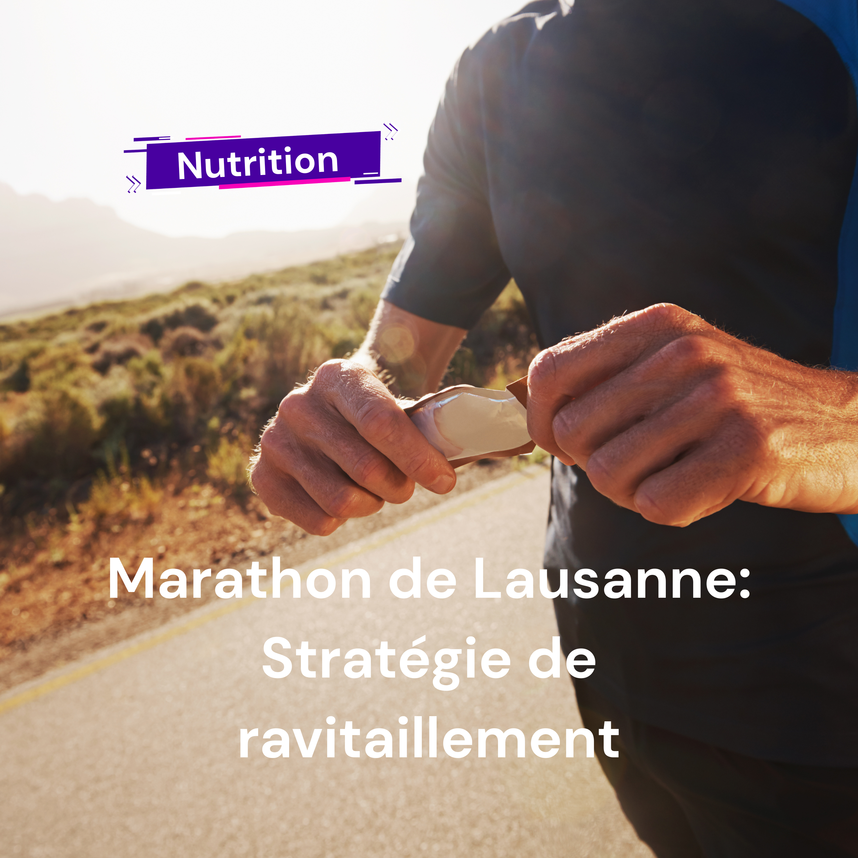 glucides course à pied ravitaillement marathon